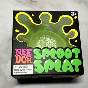 NeeDoh Sploot Splat. Green. New.